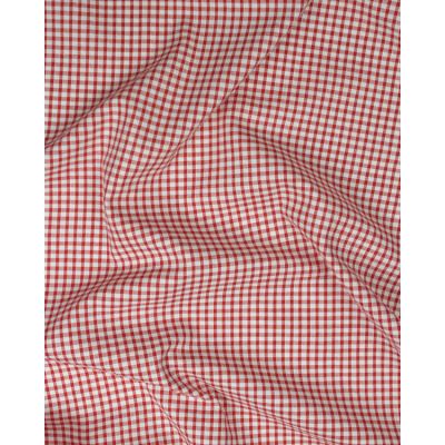 Corded Cotton Gingham 3mm - Red